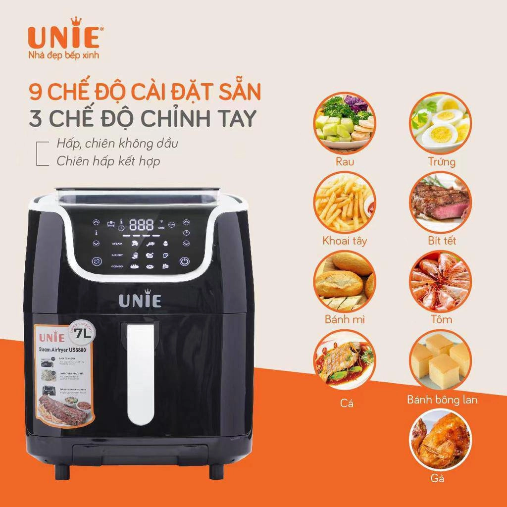 سرخ کن رژیمی مارکUNIE یونی مدل US6800