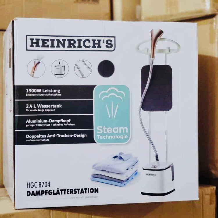 اتو بخار ایستاده (بخارگر) حرفه ای مارک هنریچ مدل HGC 8704