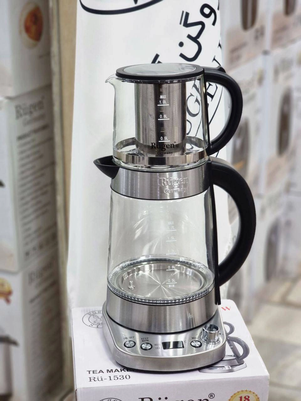 چایی ساز رویهم روگن مدل RU-1530