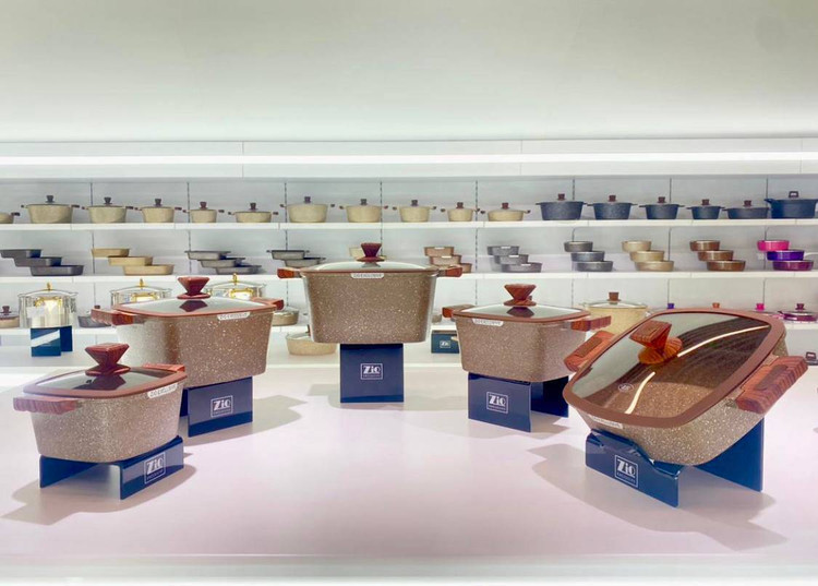 سرویس قابلمه 10 پارچه مربعی مارک زیو (ZiO) مدل Z_7170