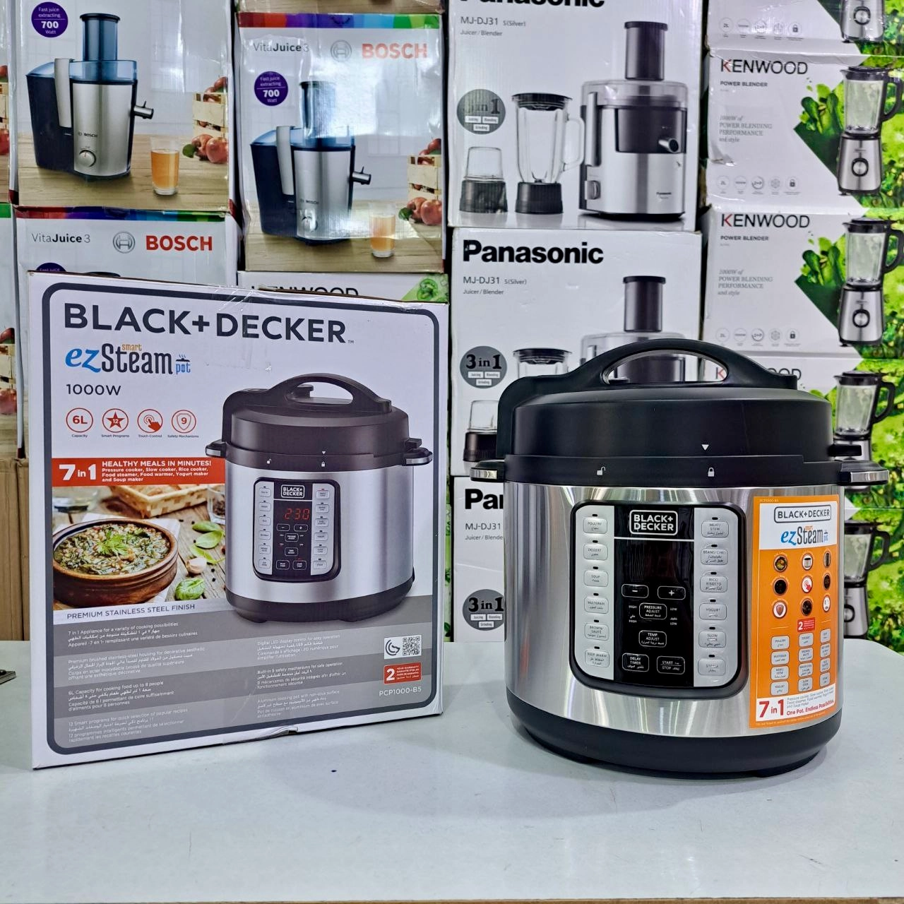 مولتی‌کوکر مارک بلک‌اندیکر BLACK+DECKER مدل pcp1000