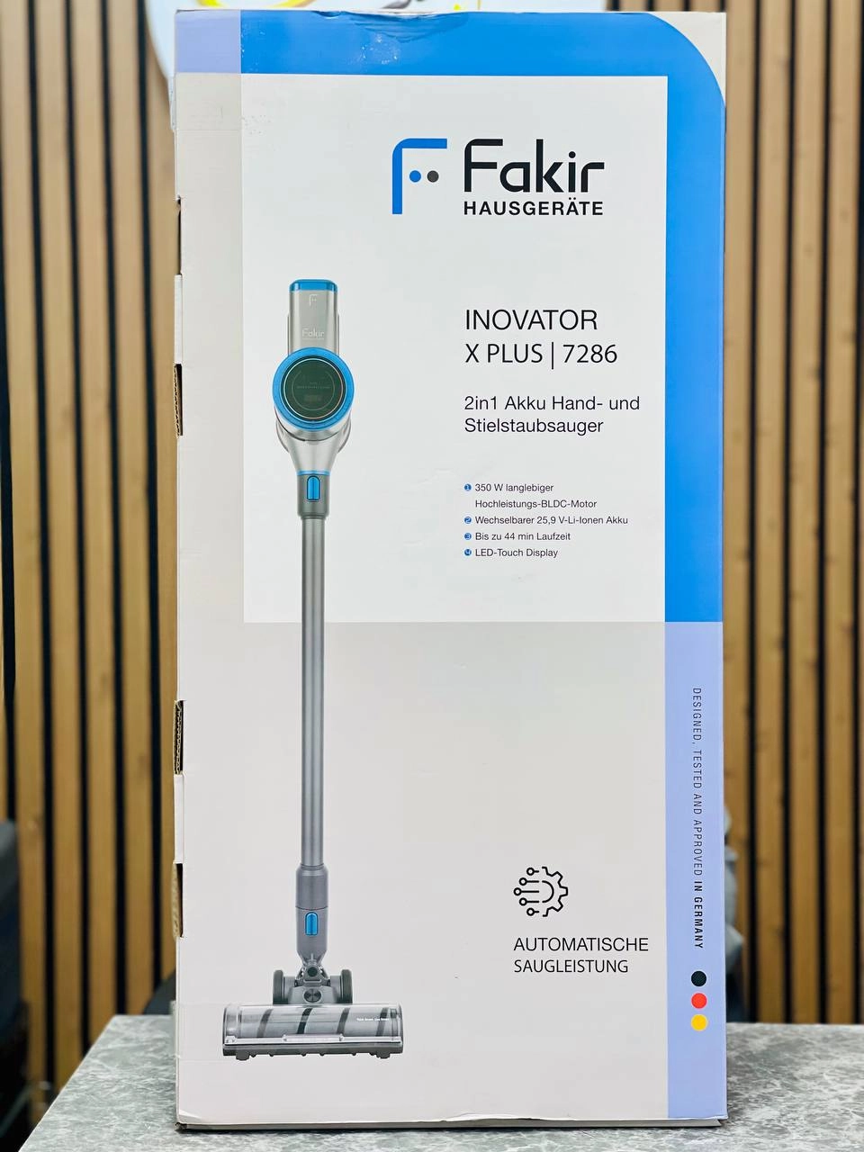 جارو شارژی فکر Fakir مدل INOVATOR X PLUS |7286