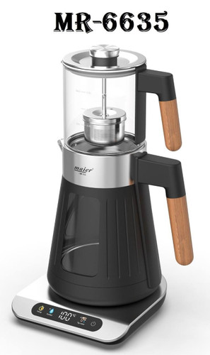 چای ساز و دمنوش ساز رویهمی دیجیتال صحفه لمسی تمام حرفهای مایر آلمان مدل 6635