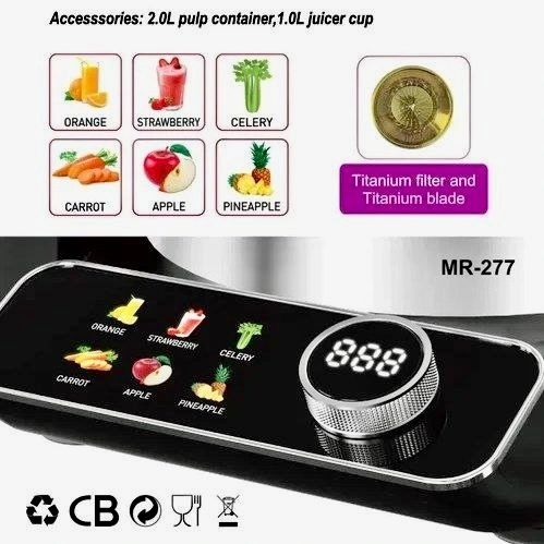 آبمیوه گیر تک کاره مایر مدل MR_277n
