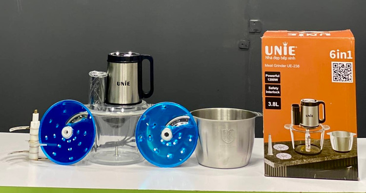 خردکن و رنده 6 کاره یونی مدل UE-238