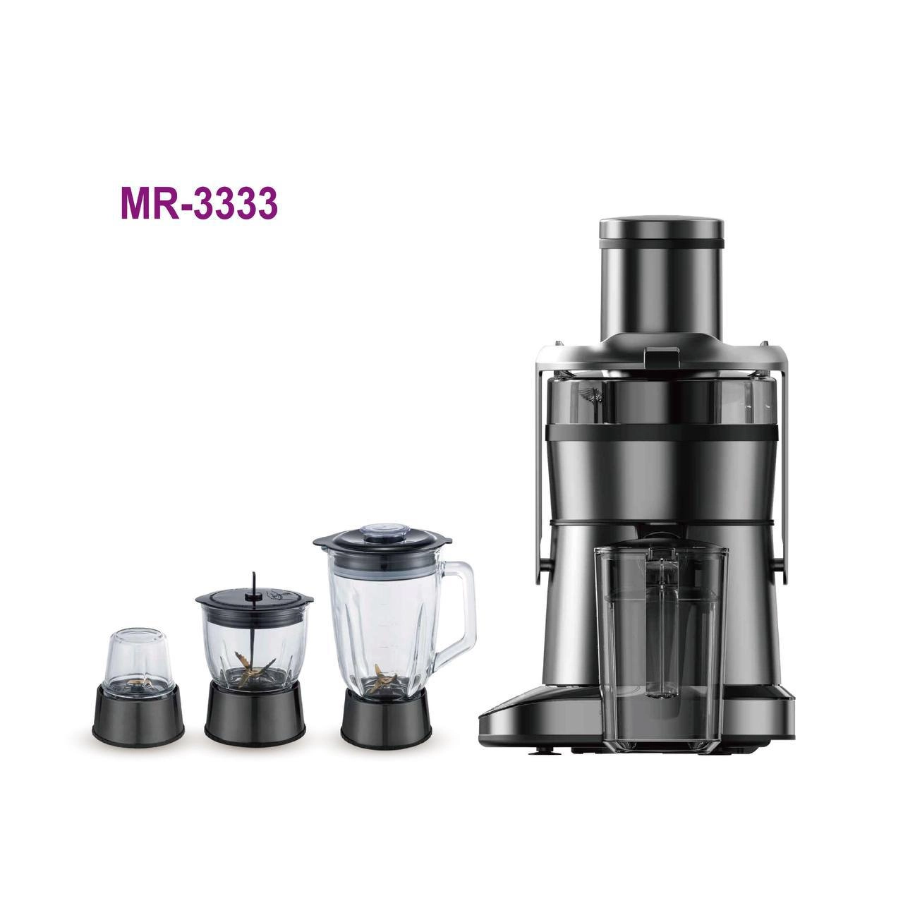 آبمیوه گیری چهار کاره تمام حرفه‌ای مایر آلمان مدل MR3333