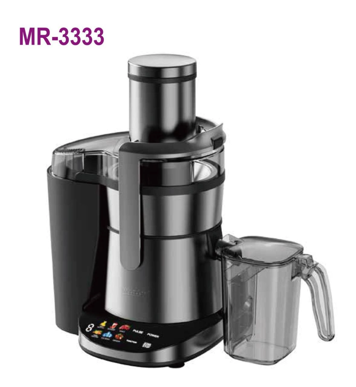 آبمیوه گیری چهار کاره تمام حرفه‌ای مایر آلمان مدل MR3333