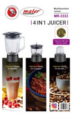 آبمیوه گیری چهار کاره تمام حرفهای مایر آلمان مدل MR3333