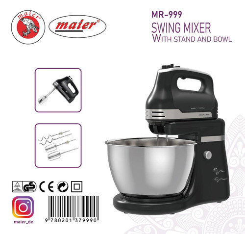 همزن با کاسه گردان تمام حرفهای مایر آلمان مدل MR999