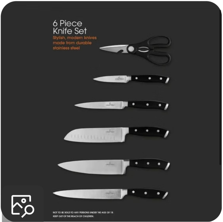 ست چاقو شش تکه CROFTON آلمان