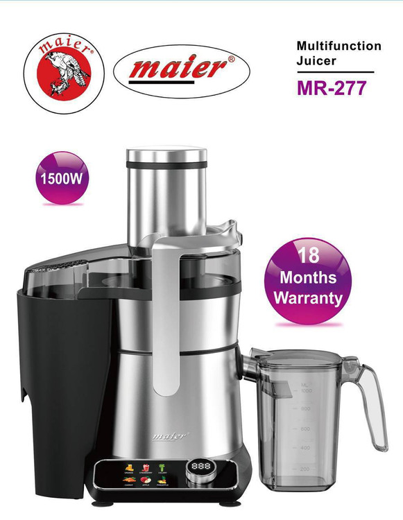 آبمیوه گیری تک کاره دیجیتال تمام حرفهای مایر آلمان