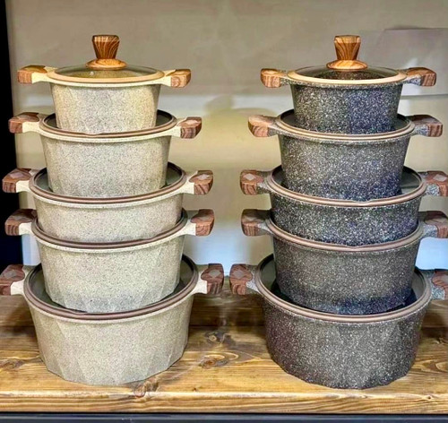 سرویس قابلمه 10پارچه زیو اصل ترکیه🇹🇷ZIO