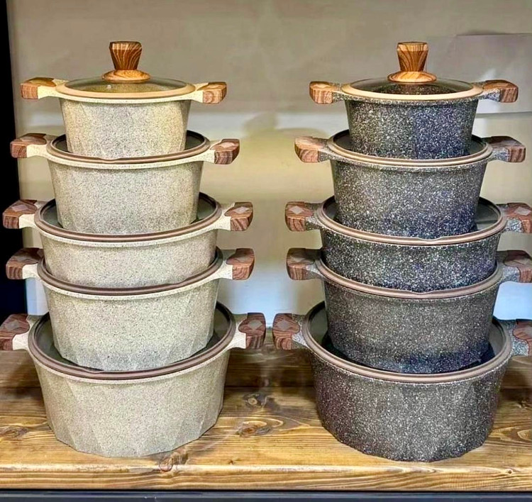 سرویس قابلمه 10پارچه زیو اصل ترکیه🇹🇷ZIO