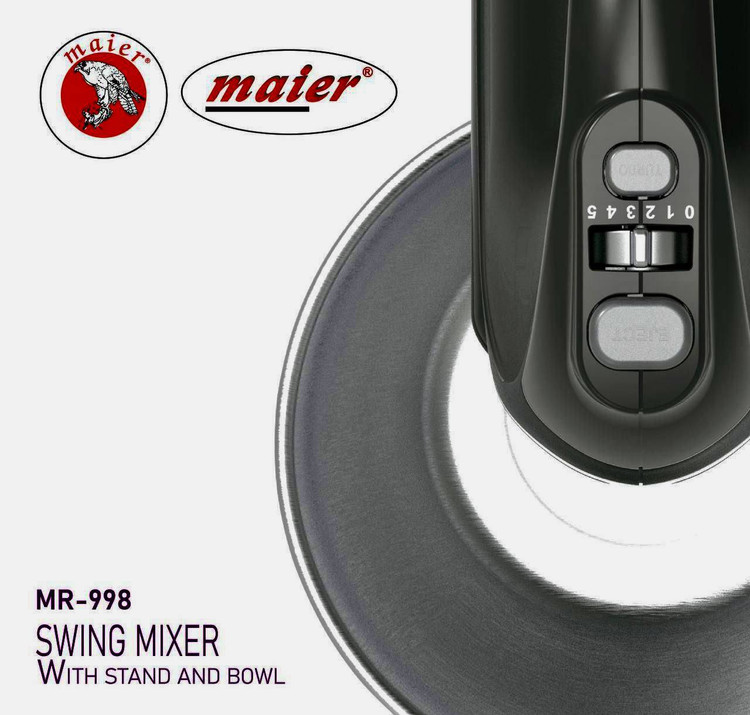 همزن با کاسه گردان تمام حرفهای مایر آلمان مدل MR-998