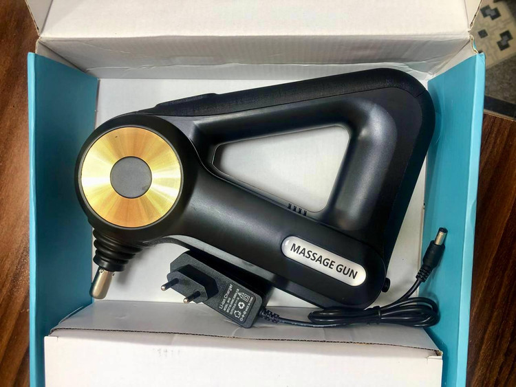 ماساژور تفنگی مدل-MASSAGE GUN 12 MASSAGE HEADS