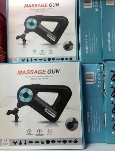 ماساژور تفنگی مدل-MASSAGE GUN 12 MASSAGE HEADS