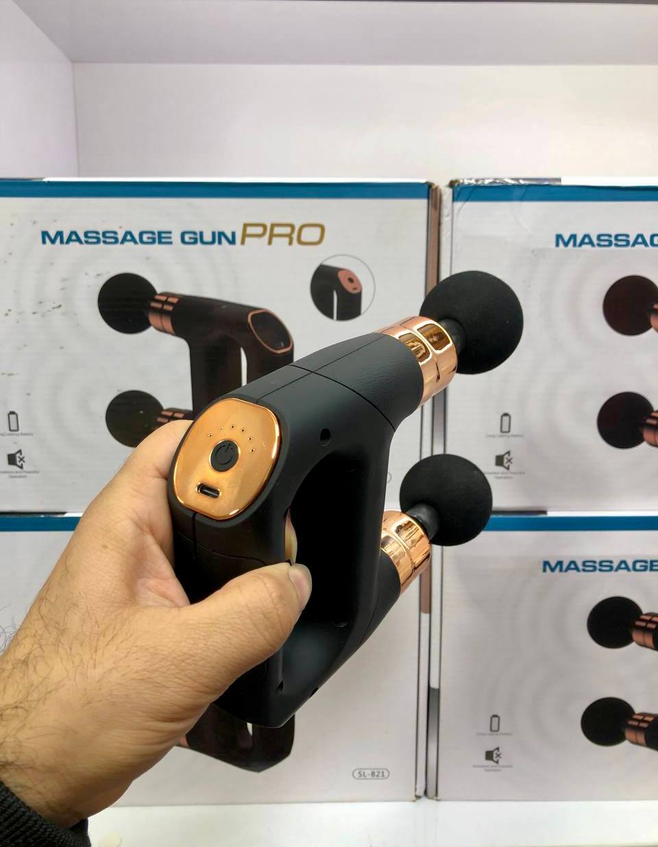 ماساژور تفنگی شارژی دوسر ماساژ گان پرو مدل: Pro SL-821