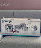 سرویس قابلمه درب شیشه ای 9 پارچه گورنیه برند اسلووانی