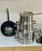 سرویس قابلمه درب استیل 9 پارچه گورنیه برند اسلووانی