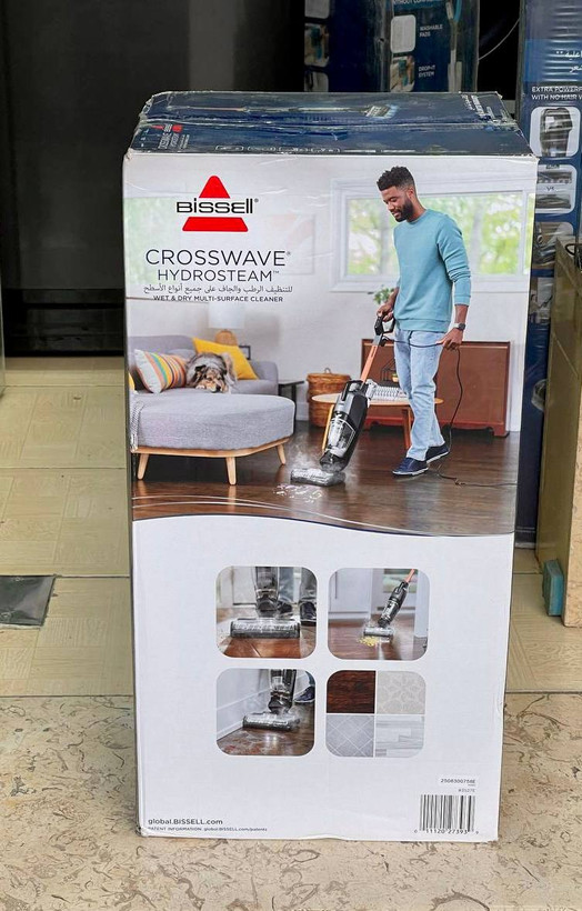 جاروبرقی 4 کاره بیسل Crosswave مدل HydroSteam 3527E