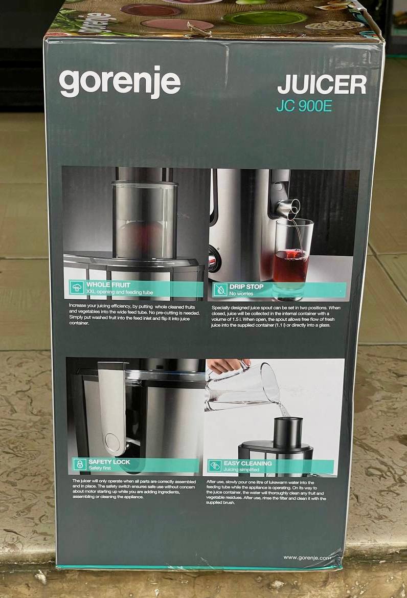 آبمیوه گیری گرنیه مدل JC900E برند اسلووانی