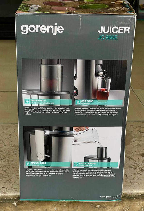 آبمیوه گیری گرنیه مدل JC900E برند اسلووانی