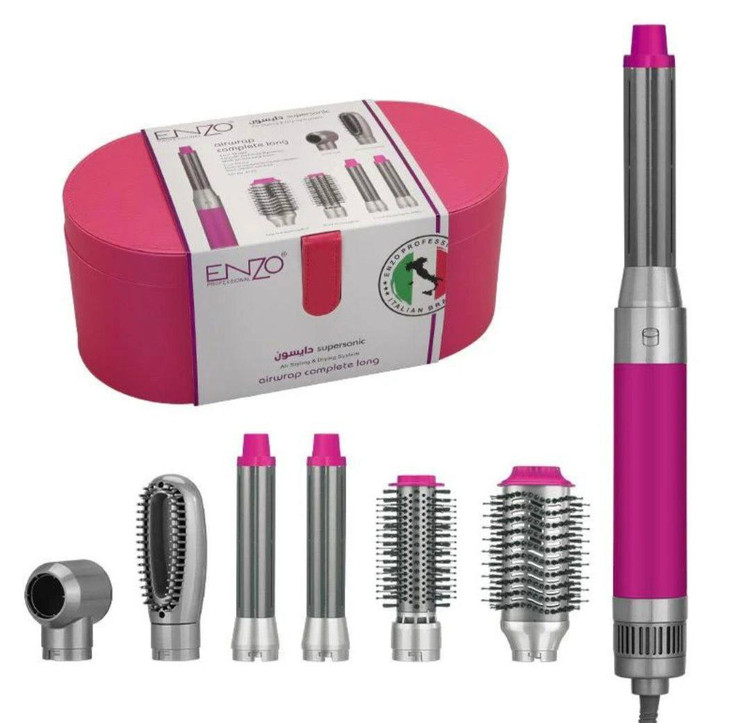 سشوار برس دار چرخشی برند : انزو Enzo