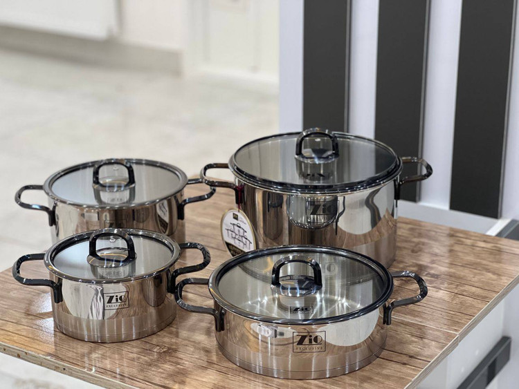 سرویس قابلمه جدید درب شیشهای زیو ترکیه مدل محصول : ZCS_1378-28