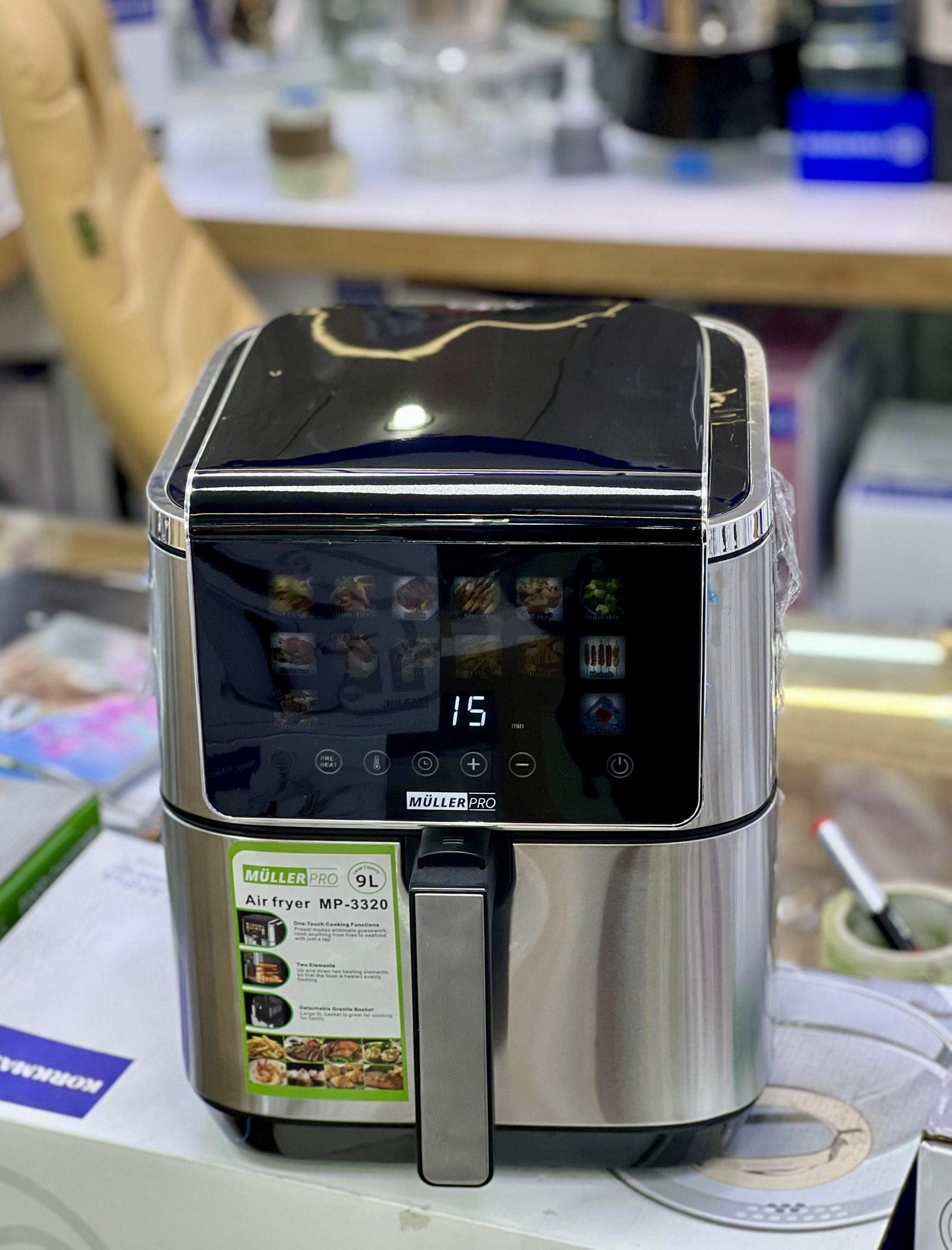 جدیدترین سرخ کن رژیمی دو المنت مولرپرو آلمان مدل MP3320