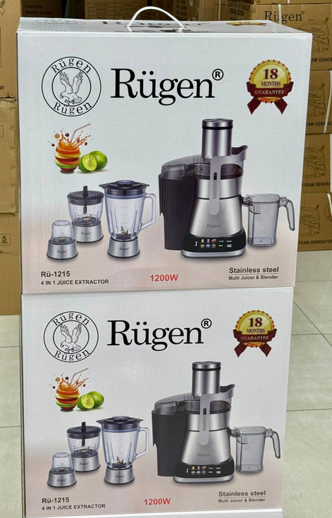 آبمیوه گیری ۴ کاره روگن مدل Ru-1215