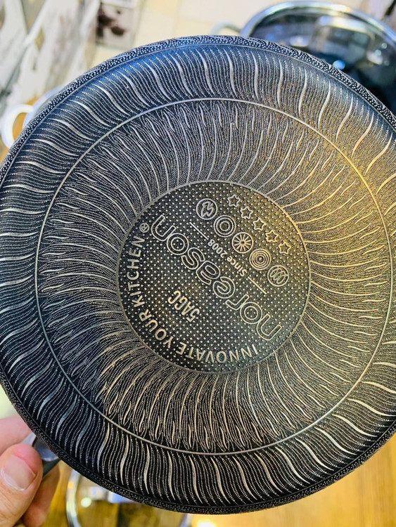 سرویس قابلمه استیل کف لیزری مارک نوریسان المانی