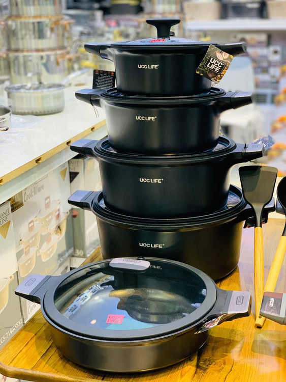 سرویس قابلمه ۱۳ پارچه برند یوسی لایف المانی کیفیت عالی