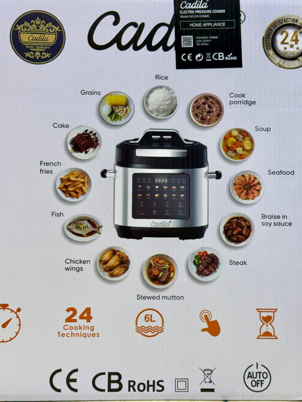 مولتی کوکر کادیلا مدل CA-1008MC