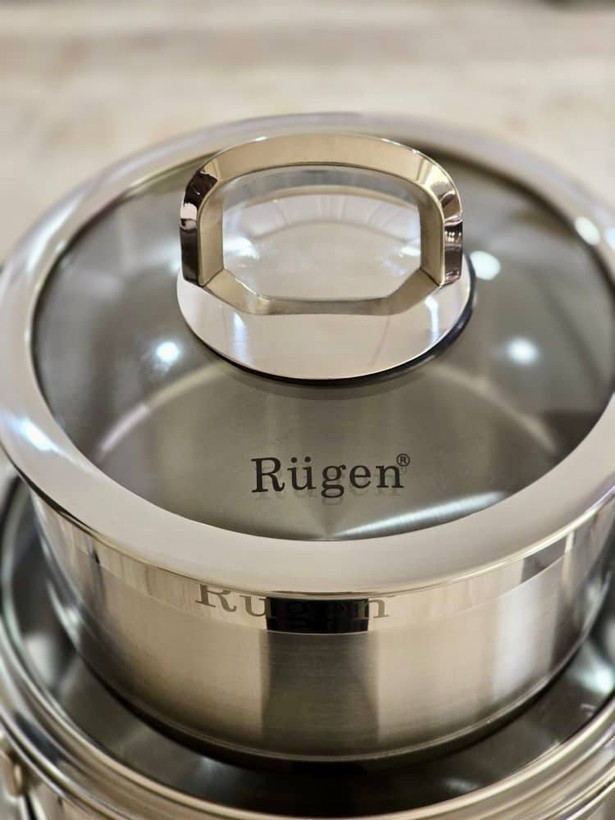 سرویس قابلمه ۱۲ پارچه استیل روگن مدل Rü-7080