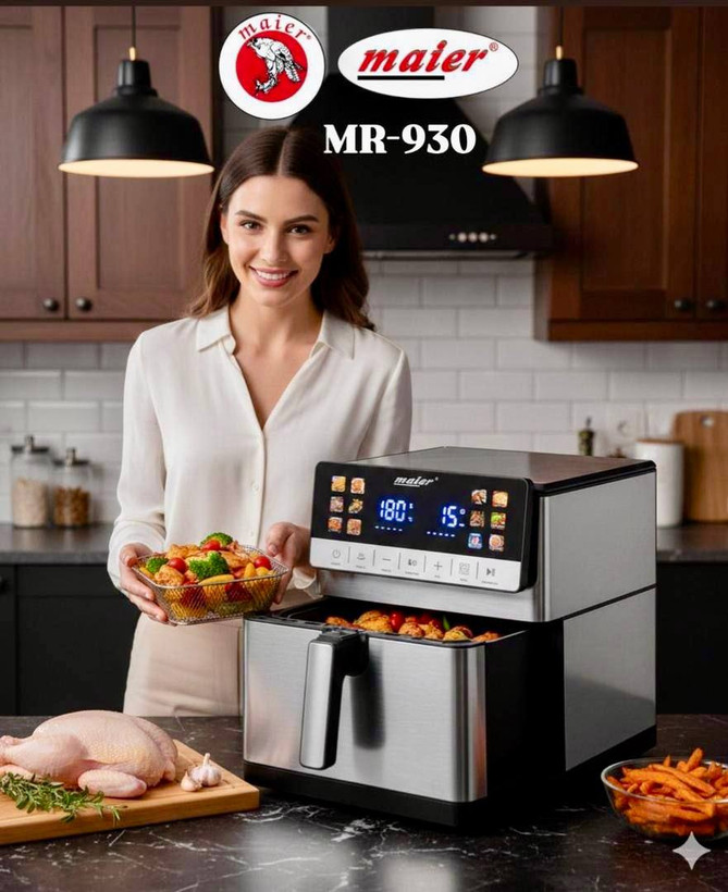سرخ کن دیجیتال تمام استيل حرفه ای مایر آلمان مدل MR-930